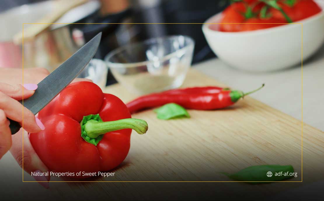 Natural Properties of Sweet Pepper and Its Benefits to Human Health